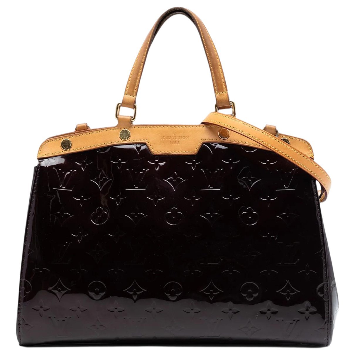 Bréa leather satchel