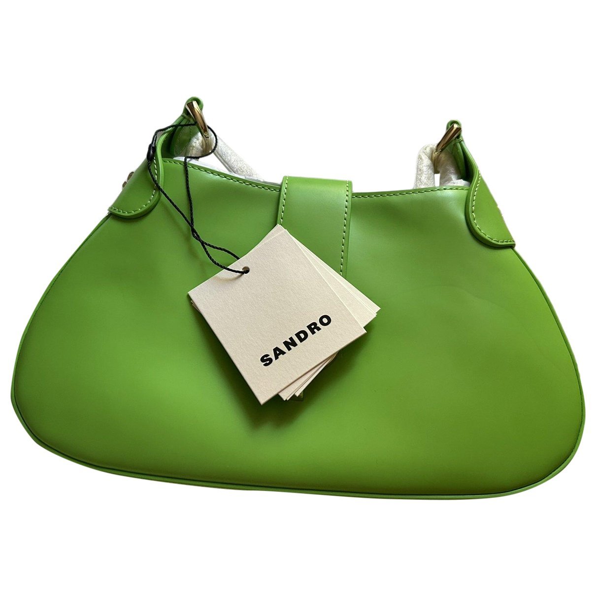 Patent leather handbag