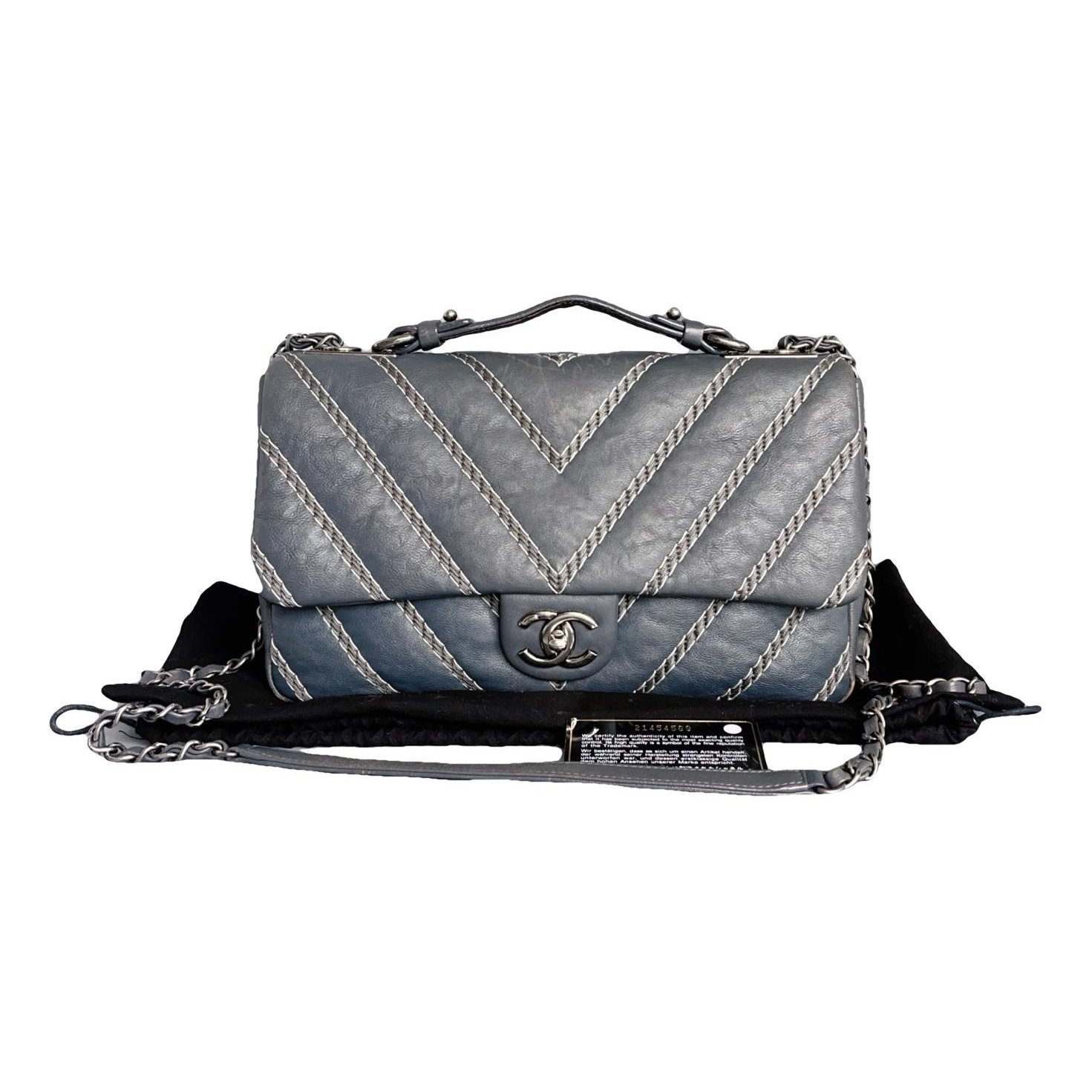 Leather handbag