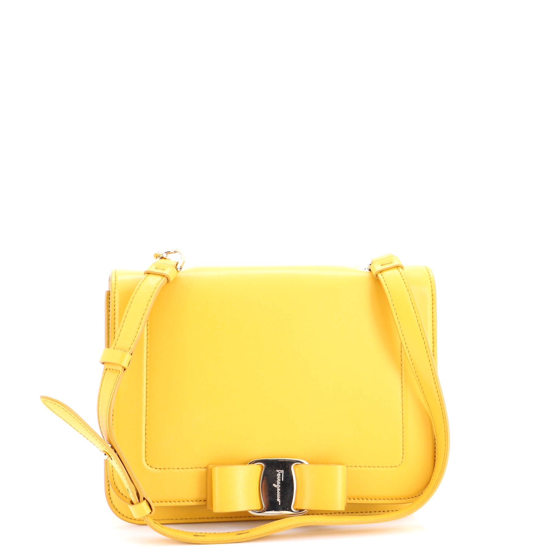 Vara Bow Crossbody Bag Leather Small