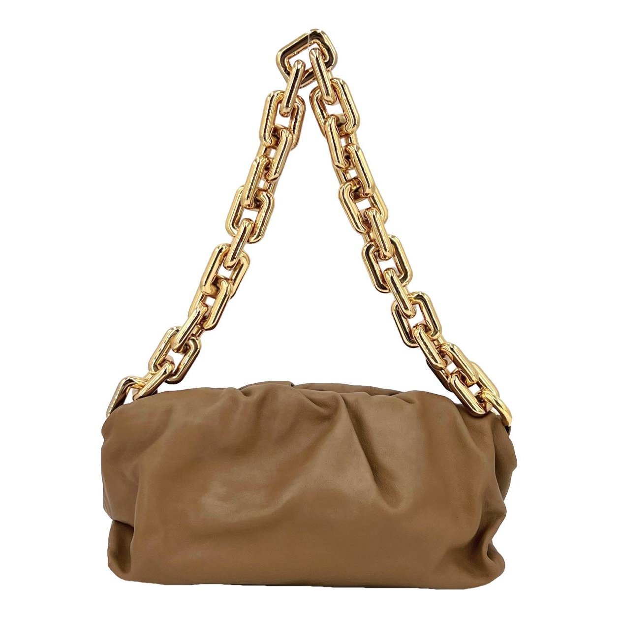 Chain Pouch leather handbag