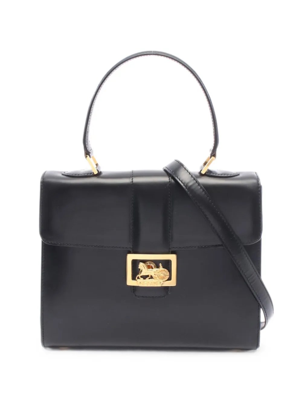 2010s Carriage horse-clasp handbag
