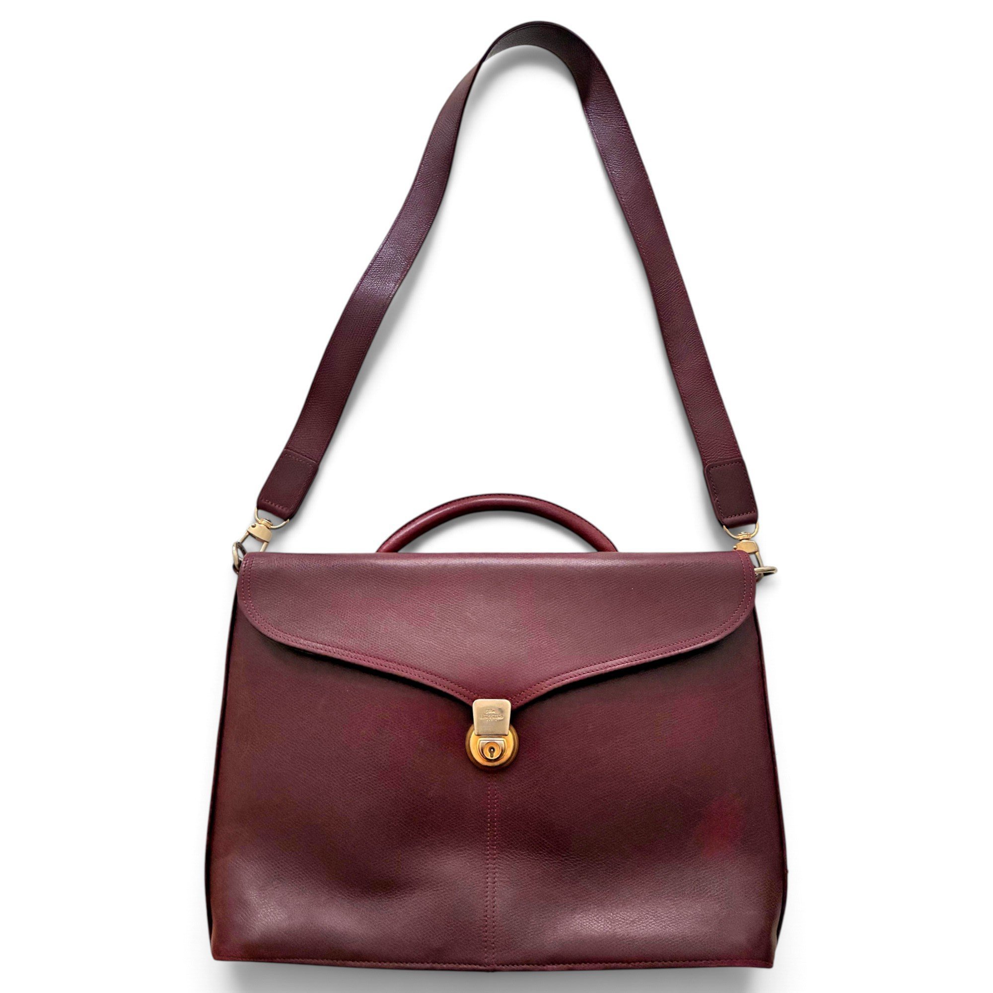 Leather crossbody bag