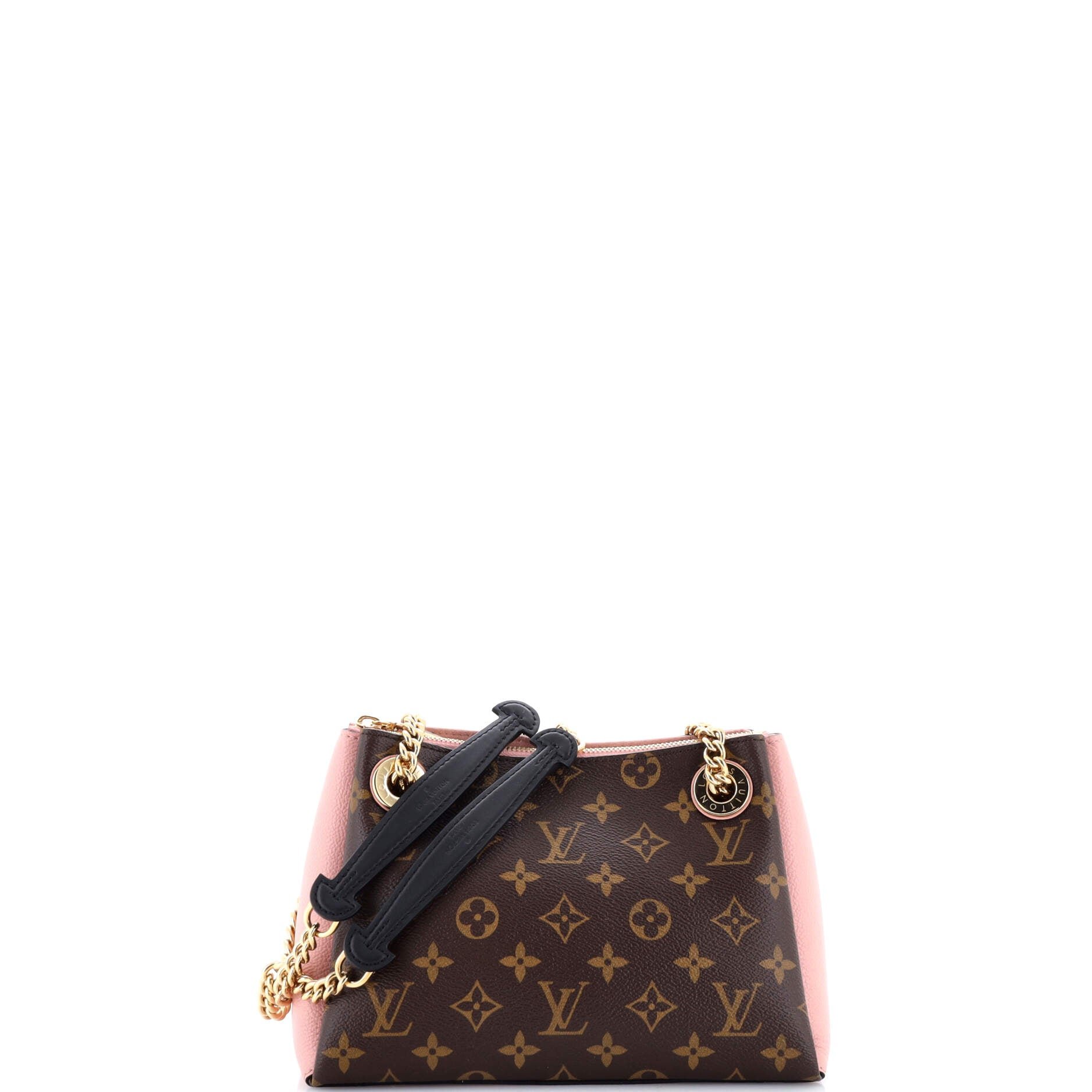 Surene Handbag Monogram Canvas with Leather BB