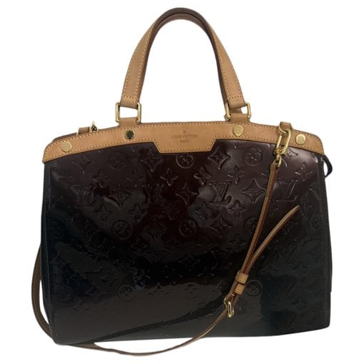 Bréa patent leather handbag