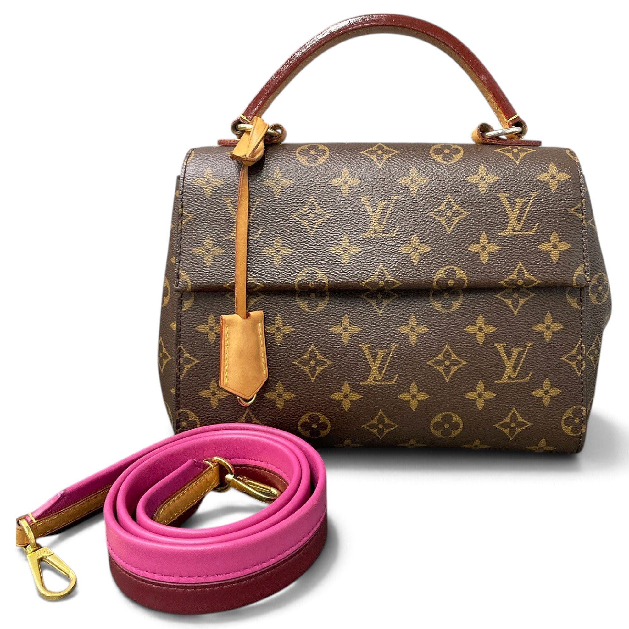 Cluny leather handbag