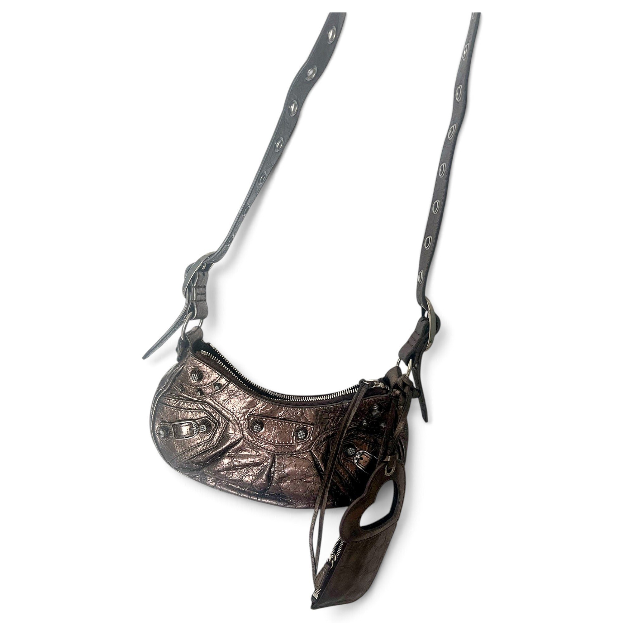 Le Cagole leather handbag