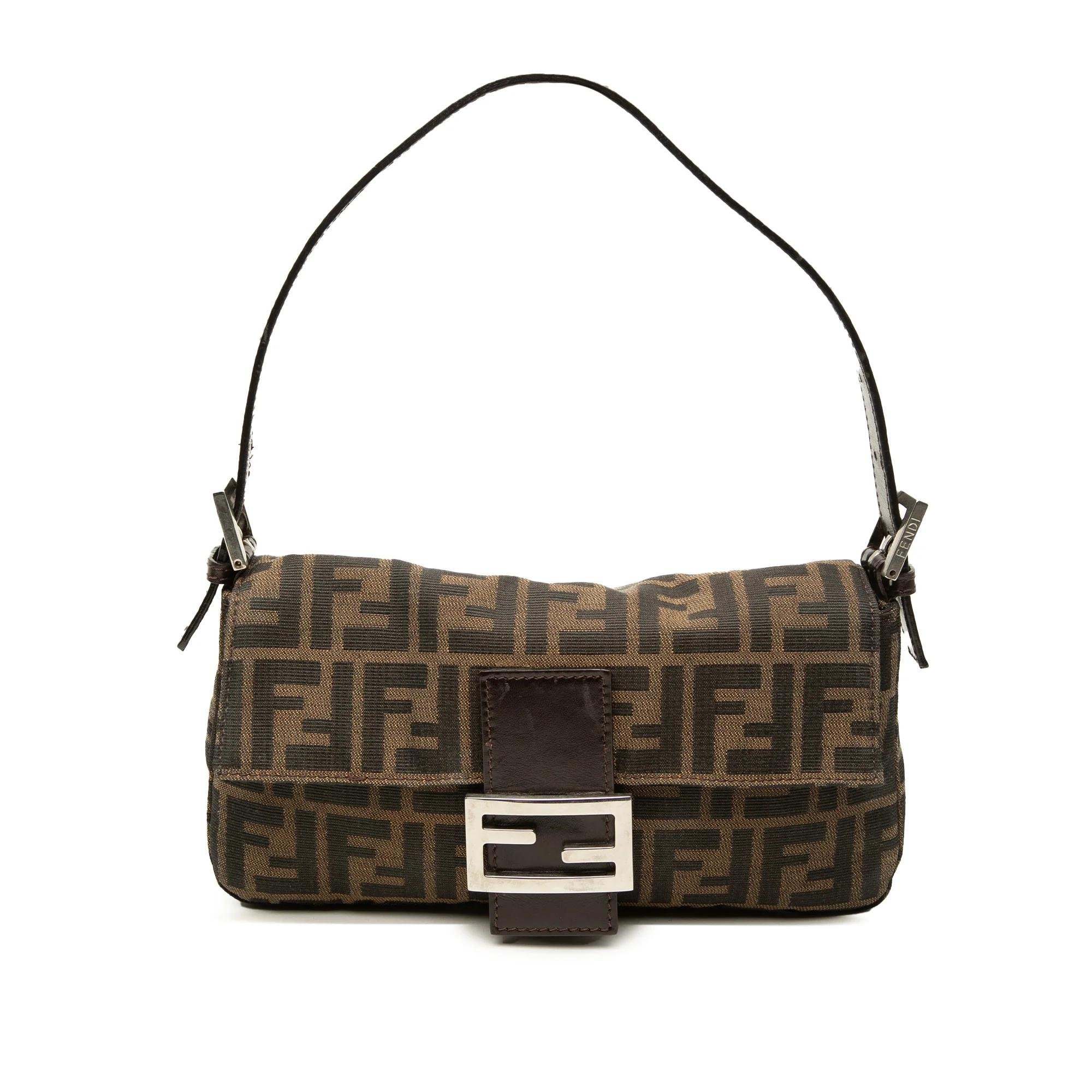 Baguette leather handbag