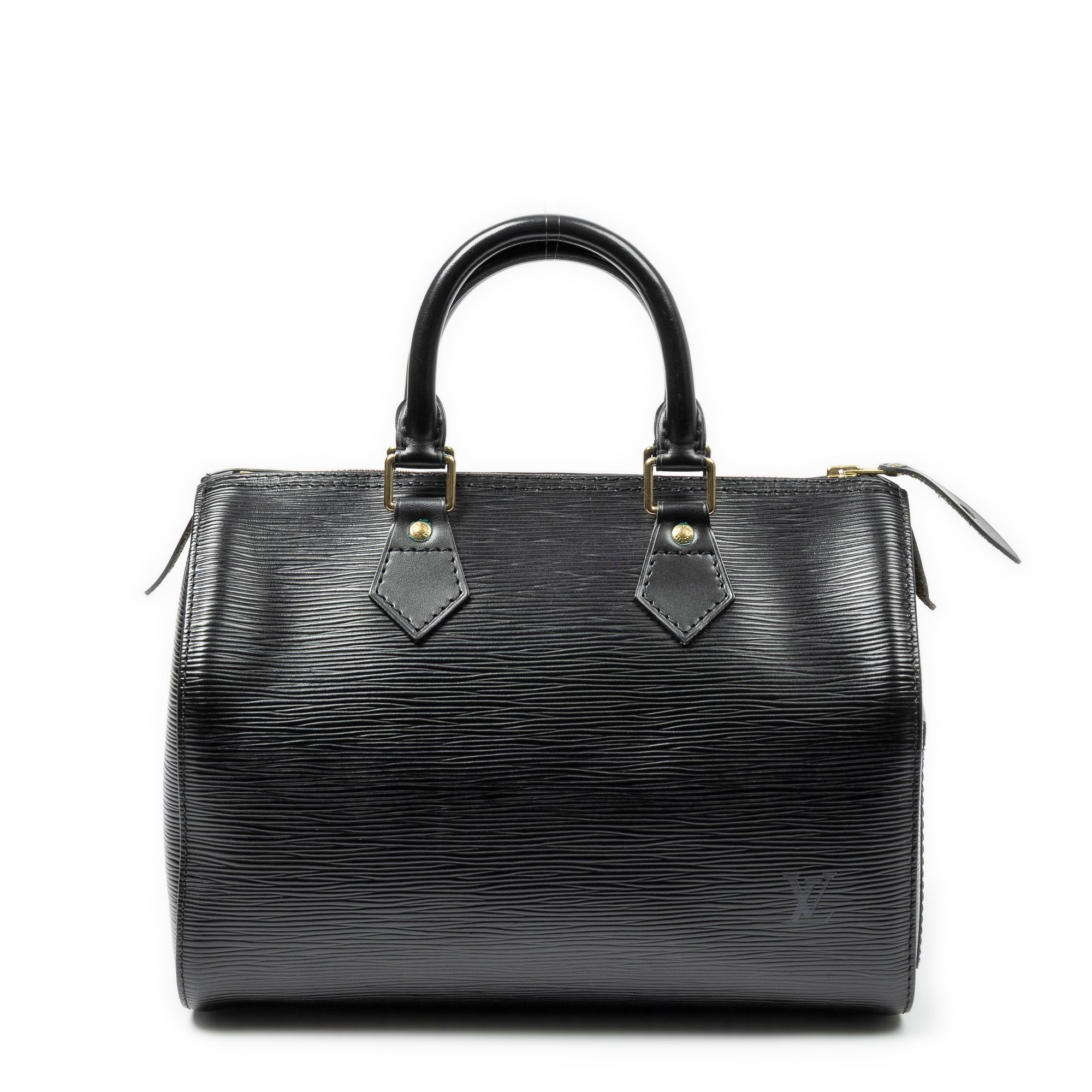 Speedy leather handbag