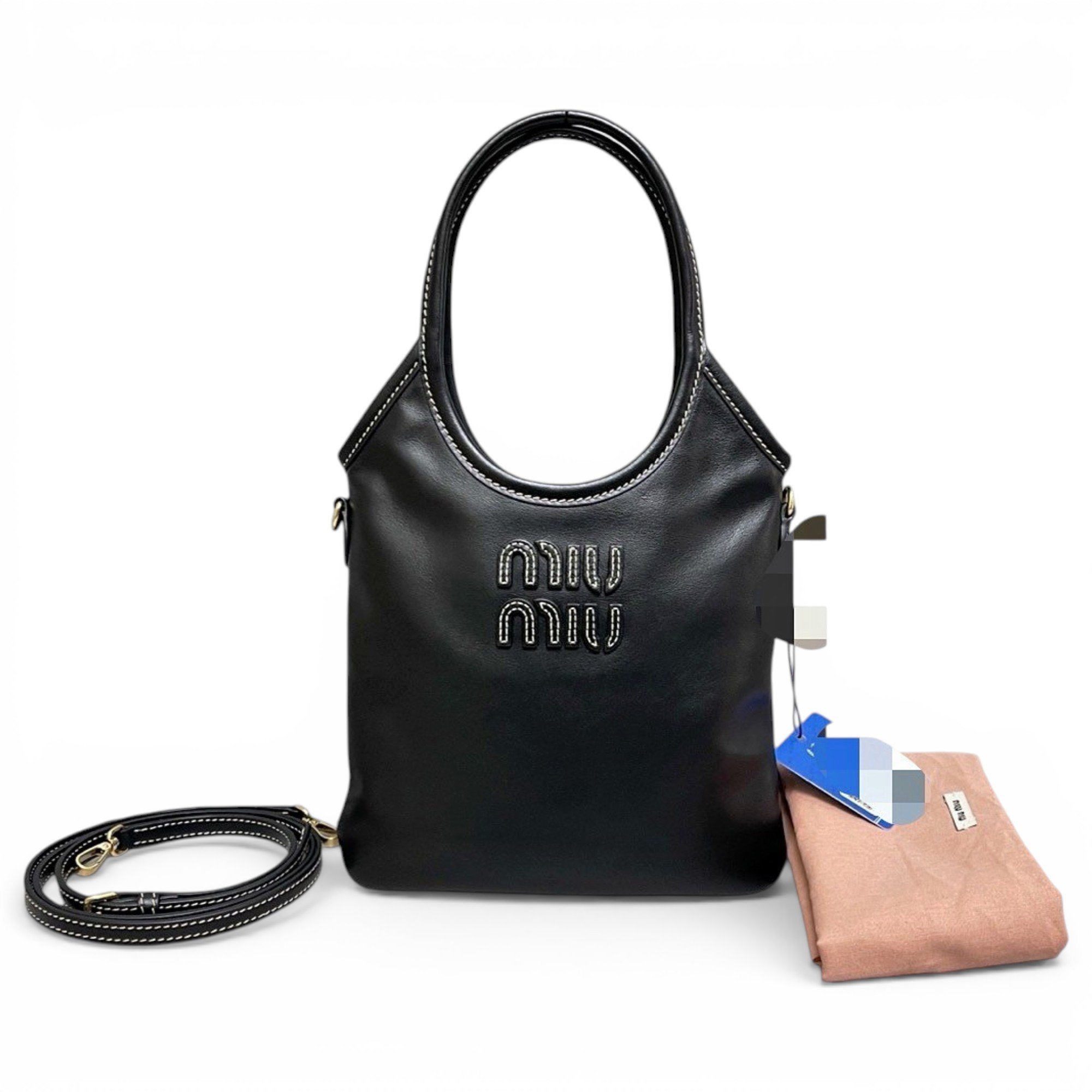 Ivy leather handbag