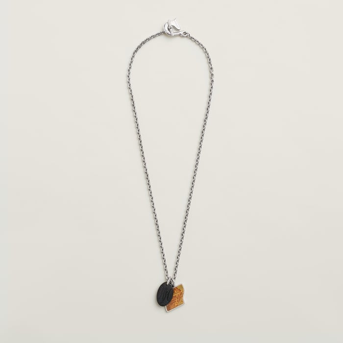 Orange Pulpe Transparent Parade Necklace