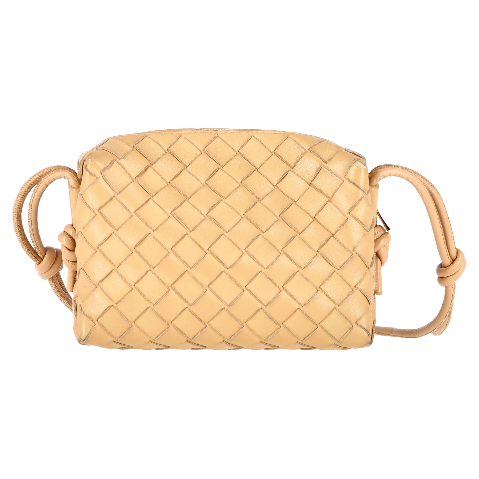 Loop leather crossbody bag