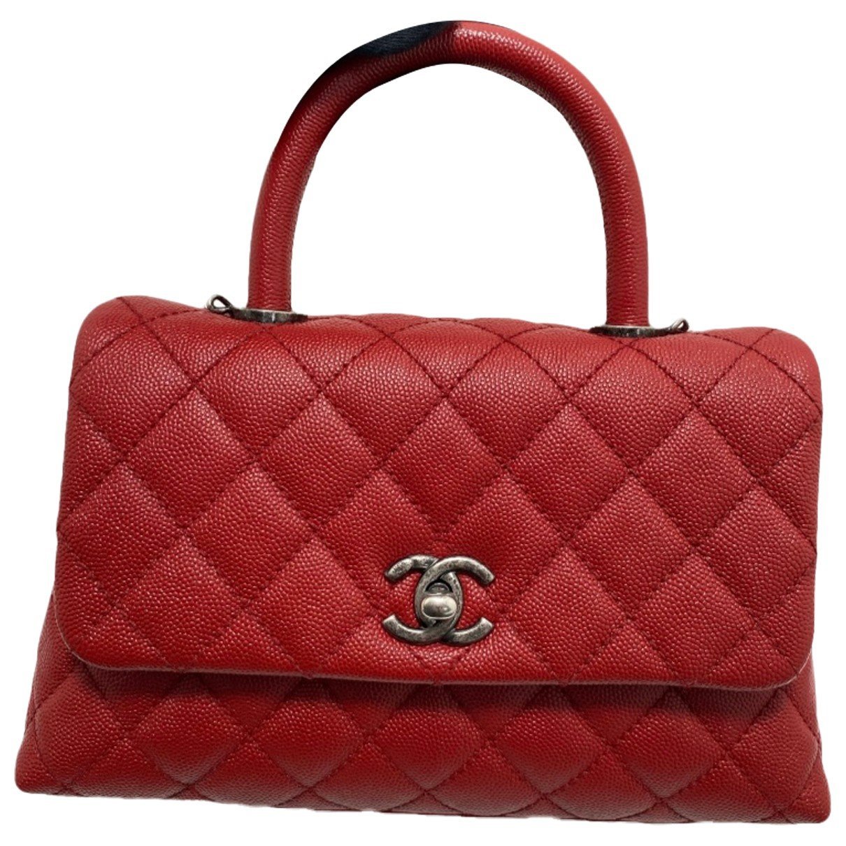 Coco Handle leather handbag