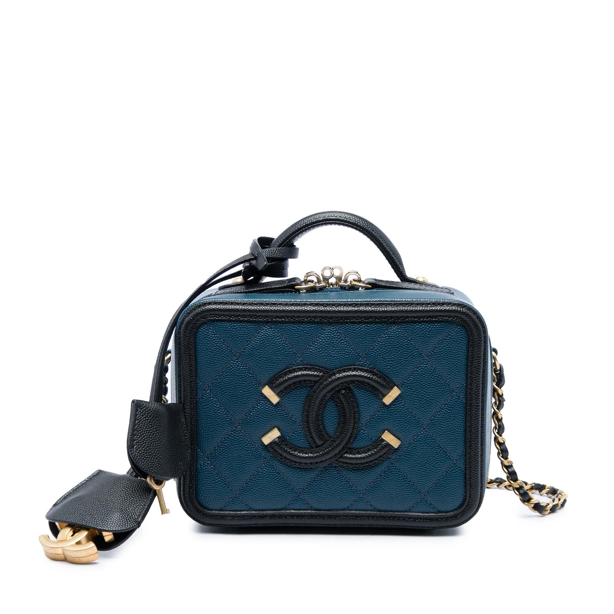 CC Filigree leather handbag