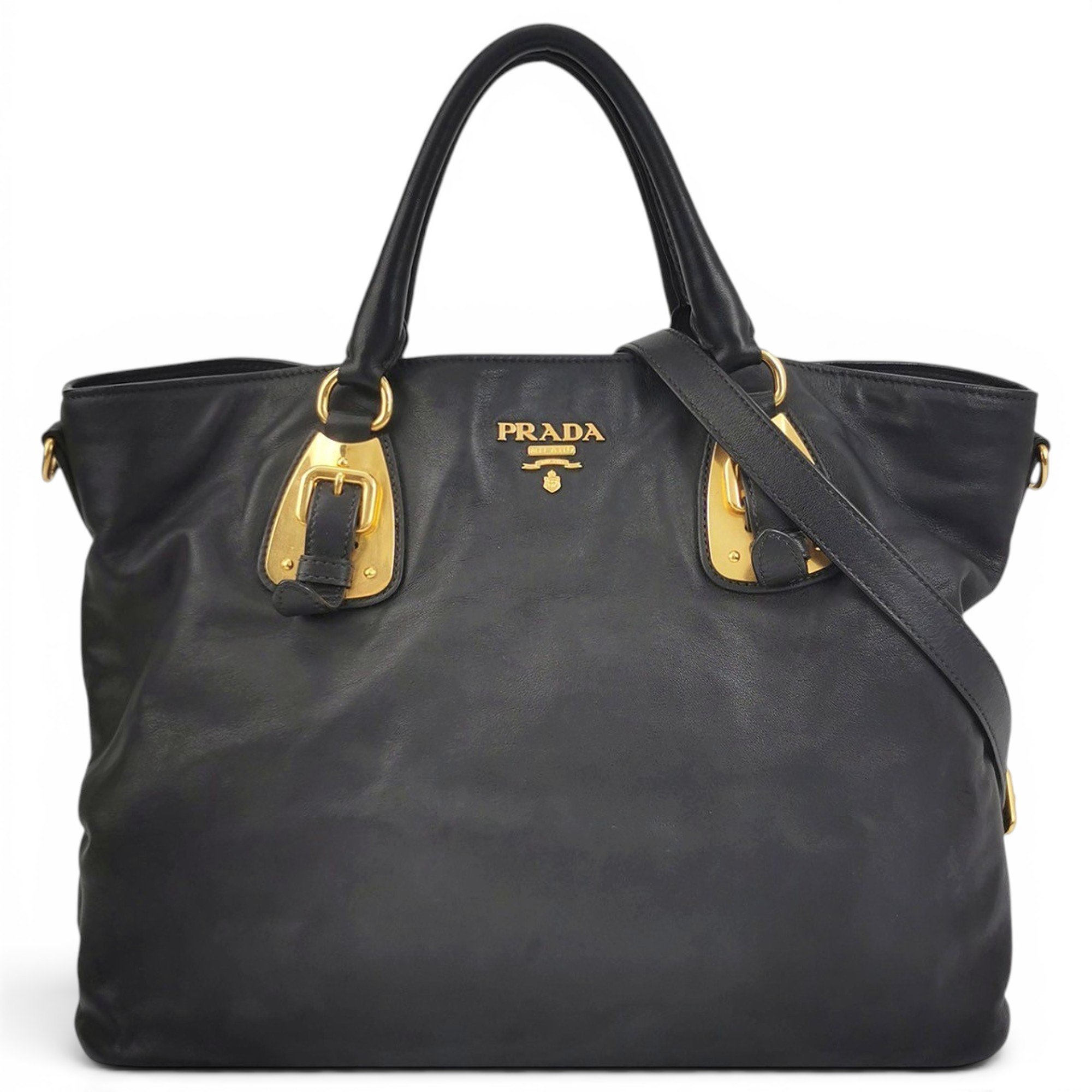 Leather handbag