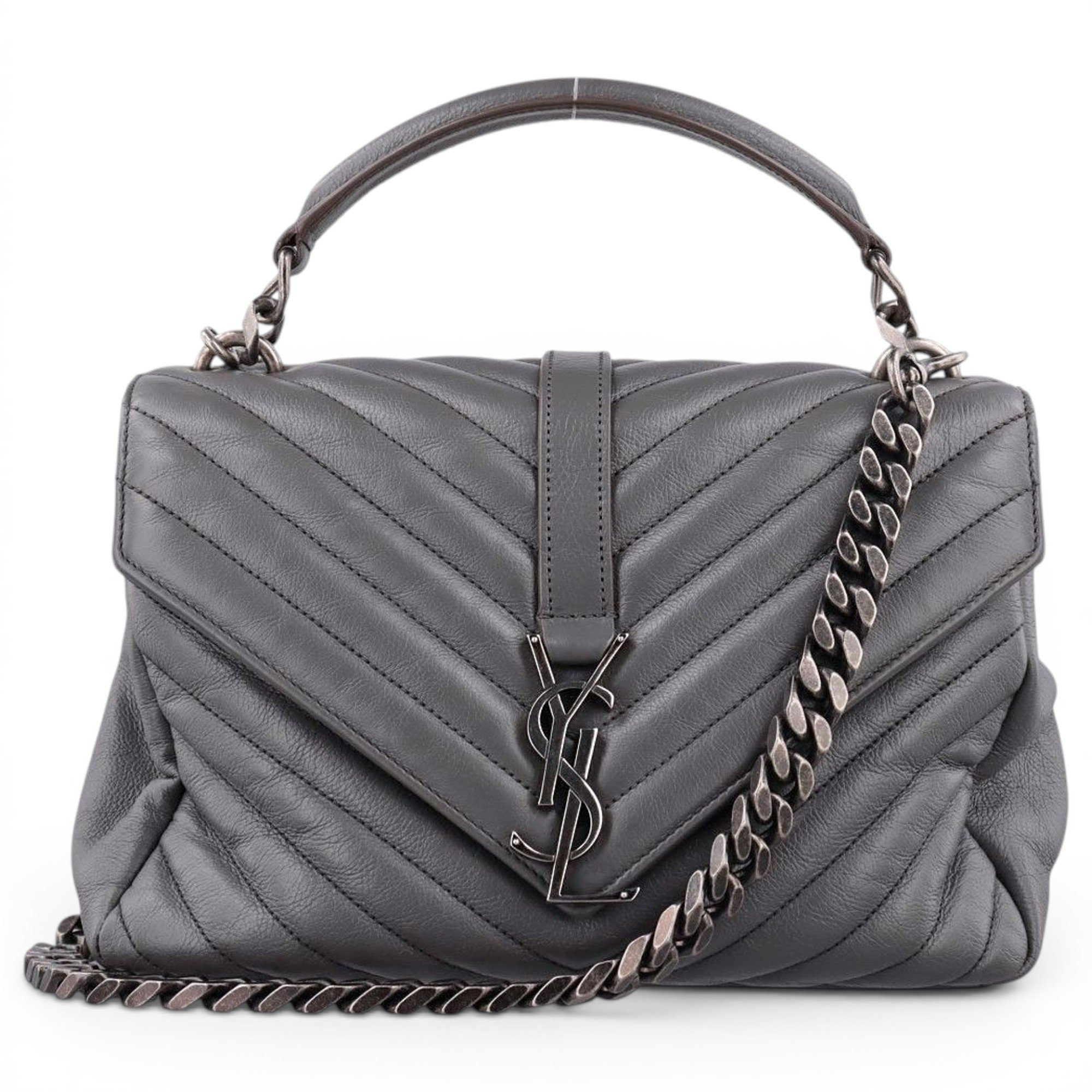 Saint Laurent Carré leather handbag