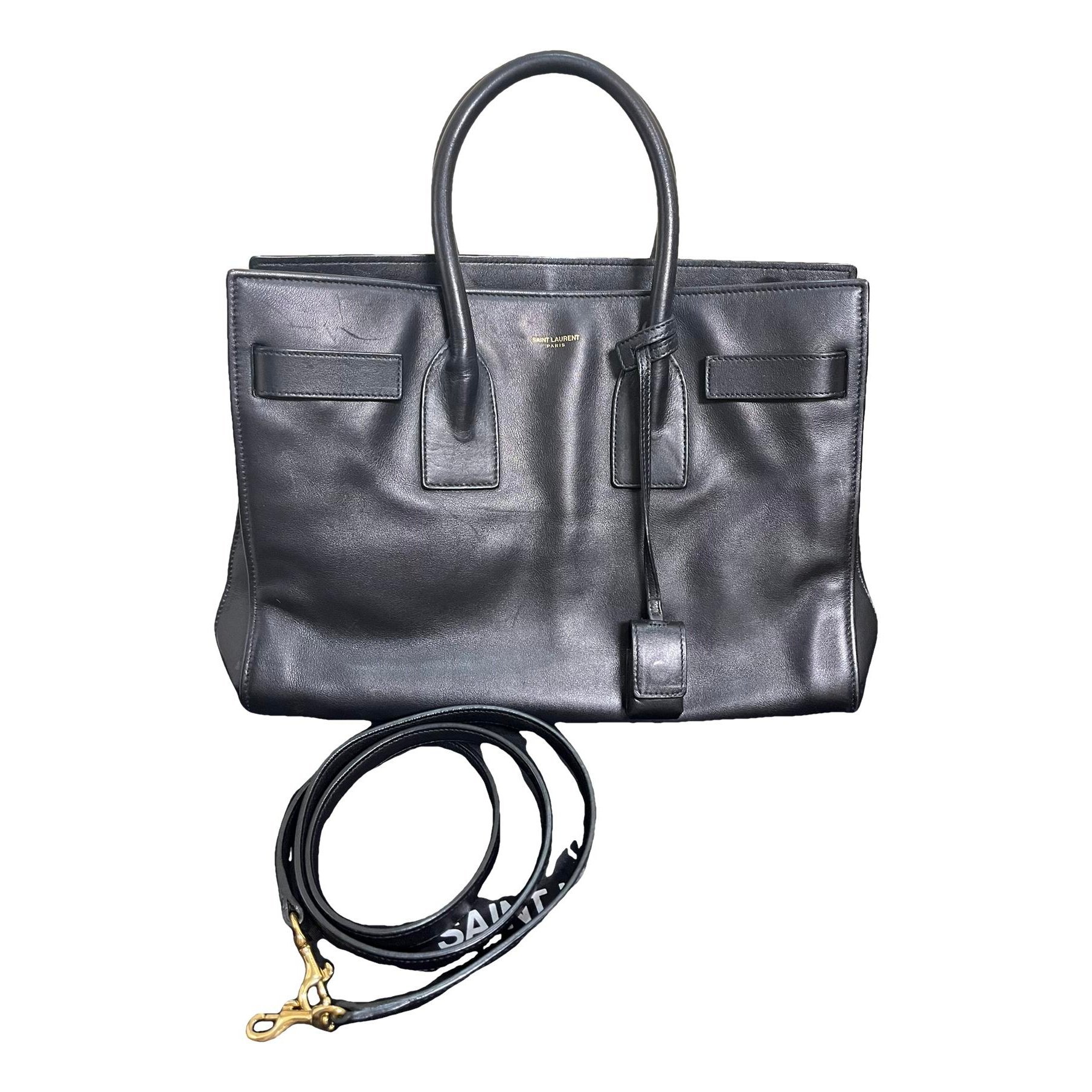 Leather handbag
