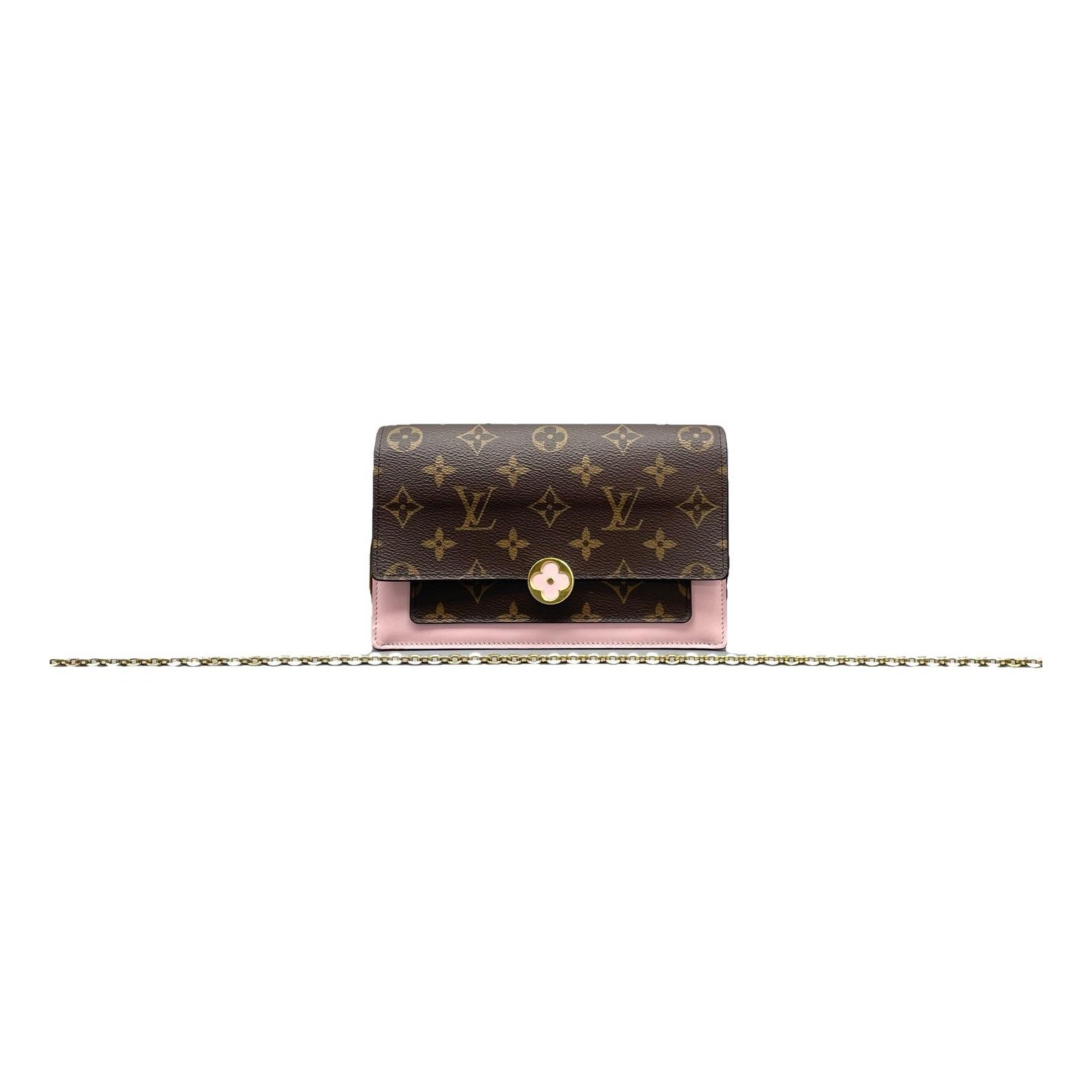 Flore chain leather handbag