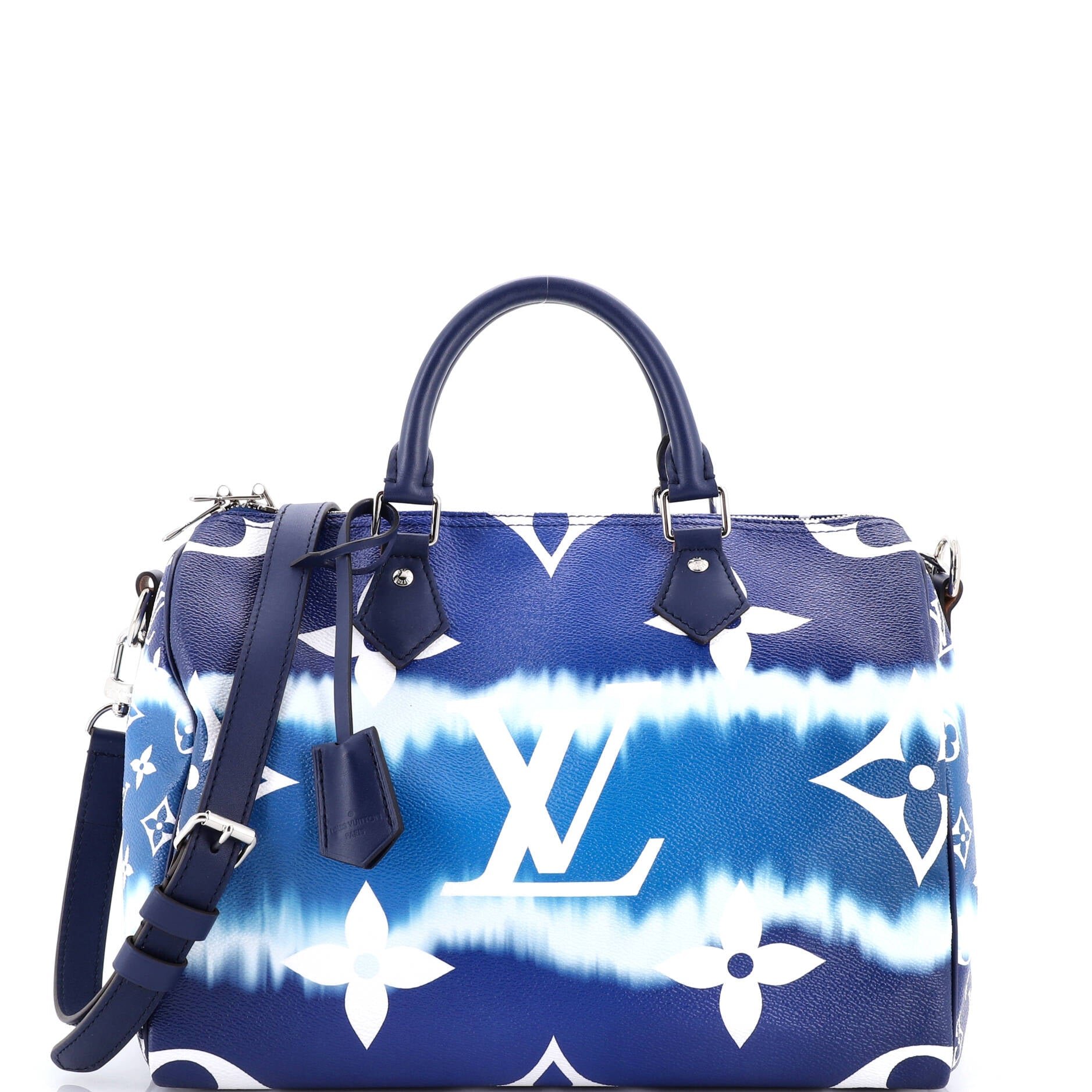 Louis Vuitton Speedy Bandouliere Bag Limited Edition Escale Monogram Giant 30