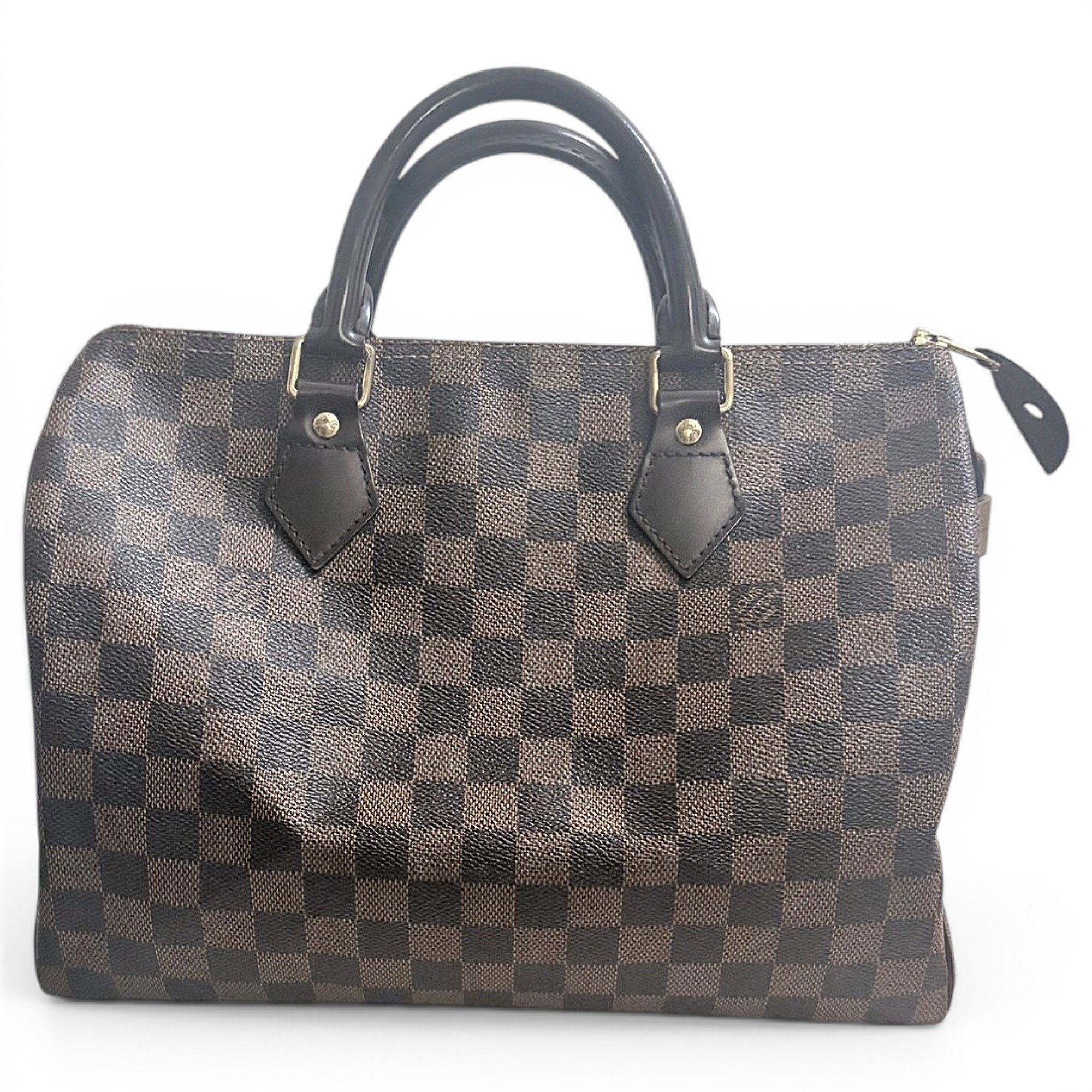 Speedy leather handbag