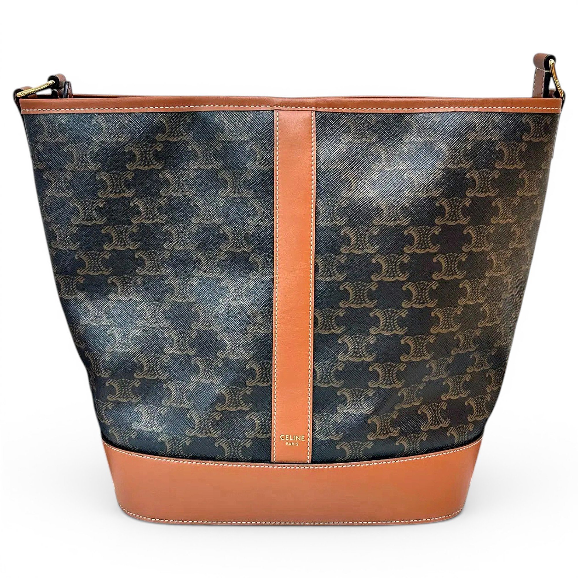 SAC SEAU leather crossbody bag