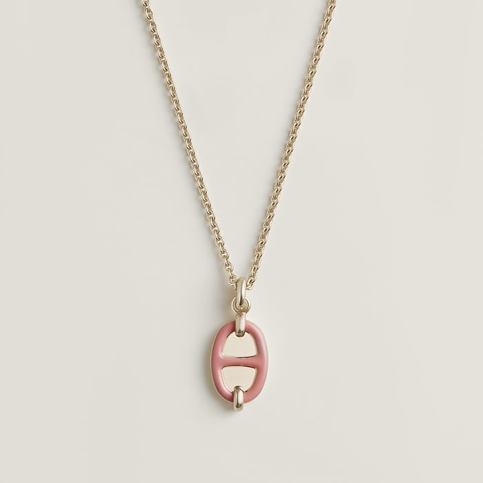 Rose Beauté Mini Maillon Pendant, Small Model