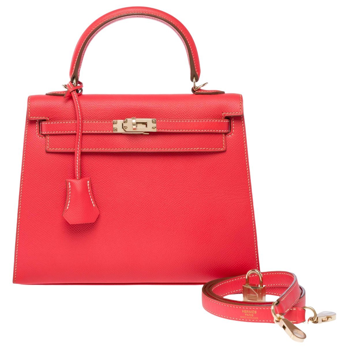 Kelly 25 leather bag