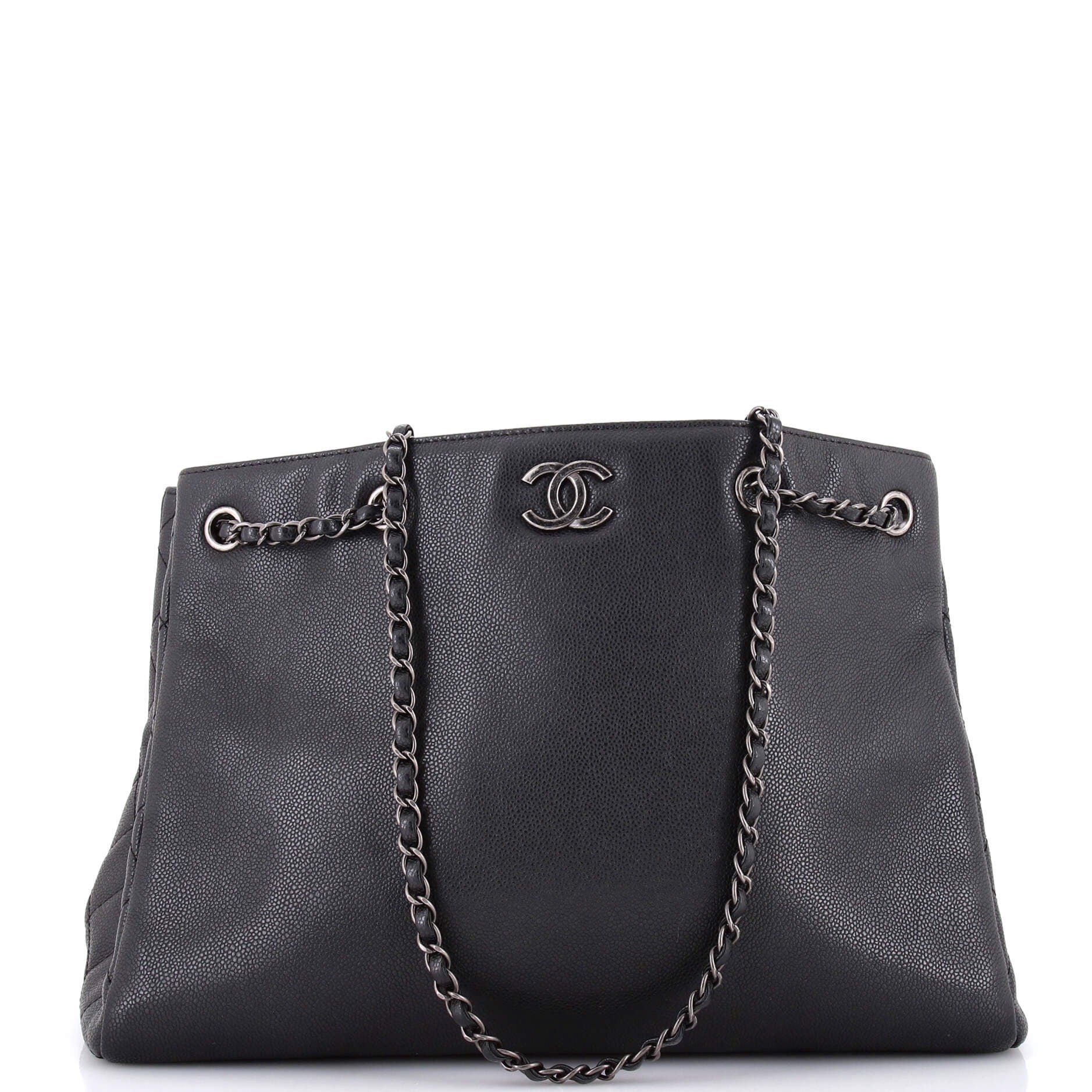 Chanel Classic CC Shopping leather tote