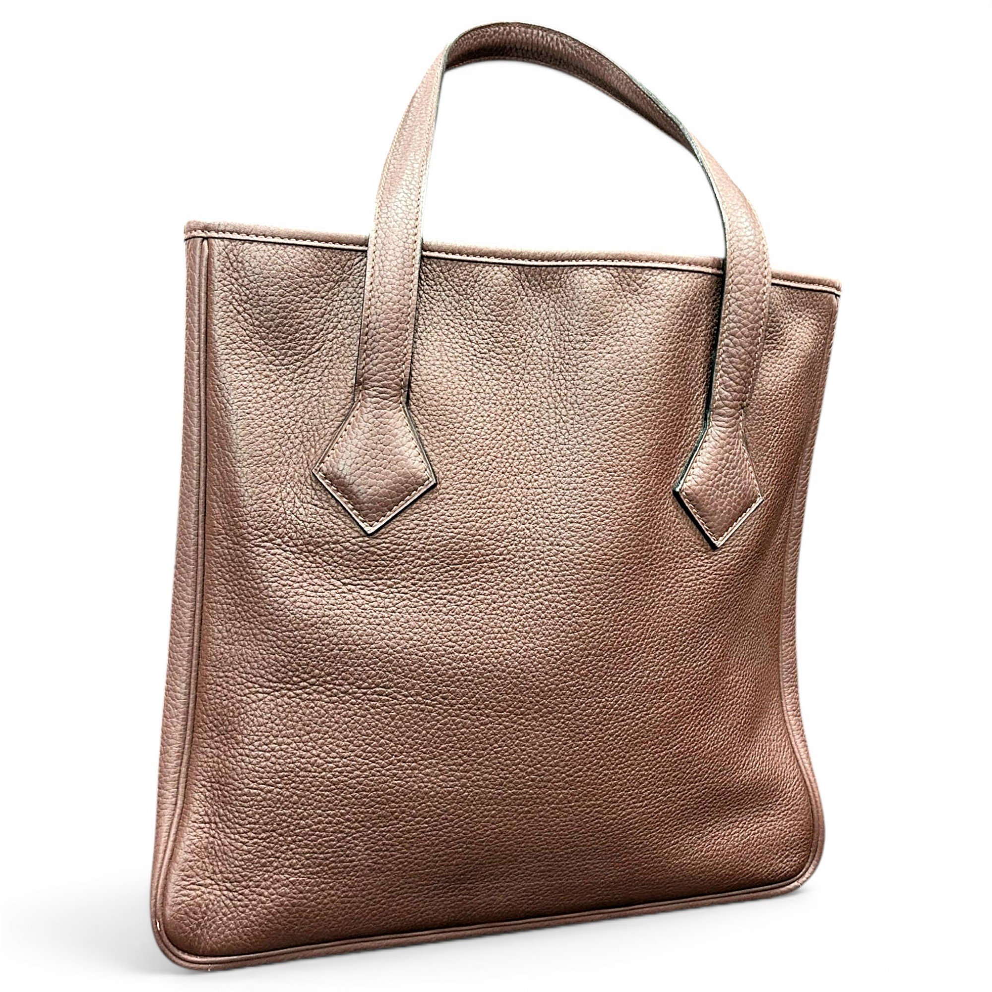 Leather tote