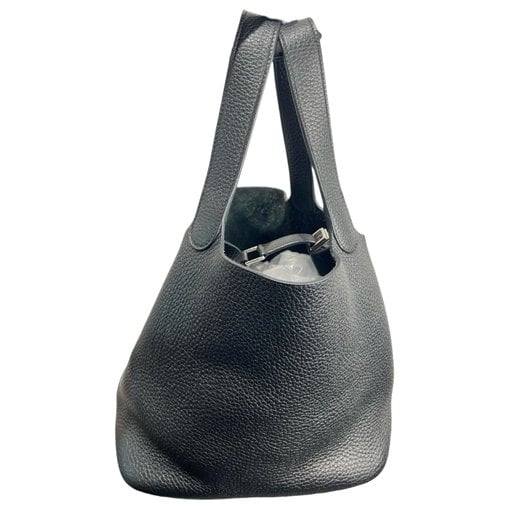 Picotin leather handbag
