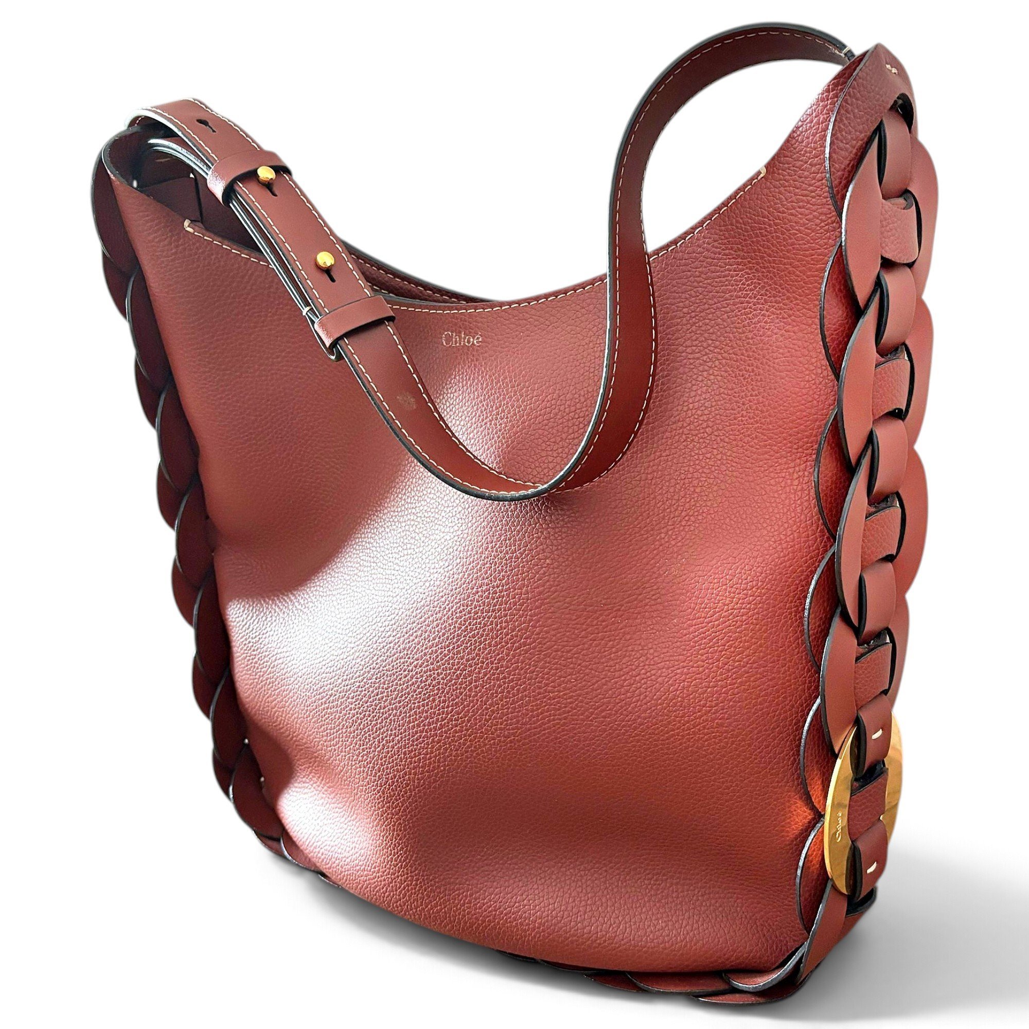 Darryl leather handbag