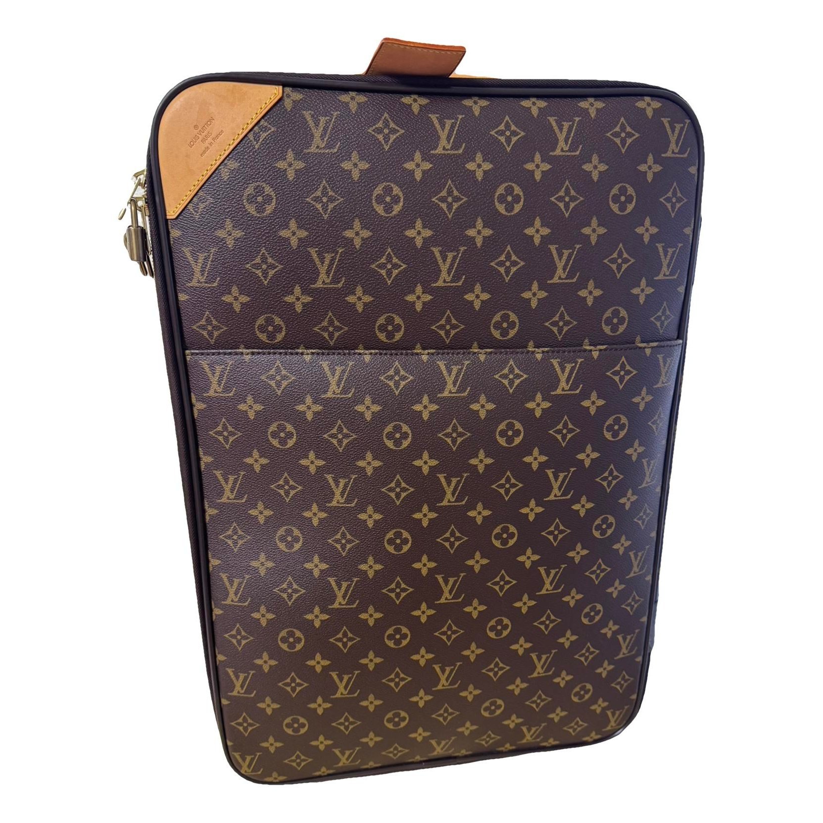 Pegase leather travel bag