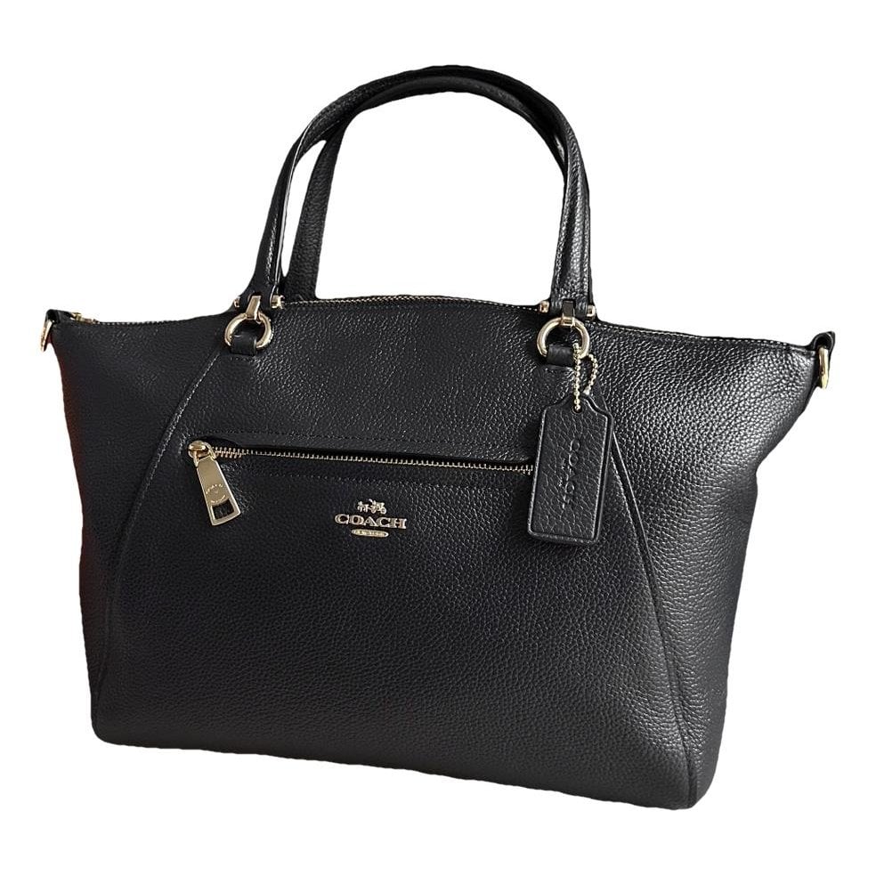 Coach Prairie Satchel leather bowling bag