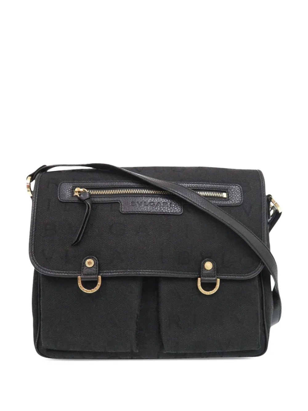 2000-2026 Logomania Canvas Messenger Bag crossbody bag