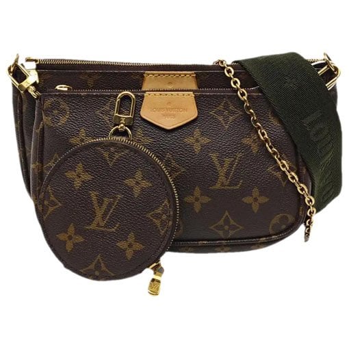 Maxi Multi Pochette Accessoires leather crossbody bag