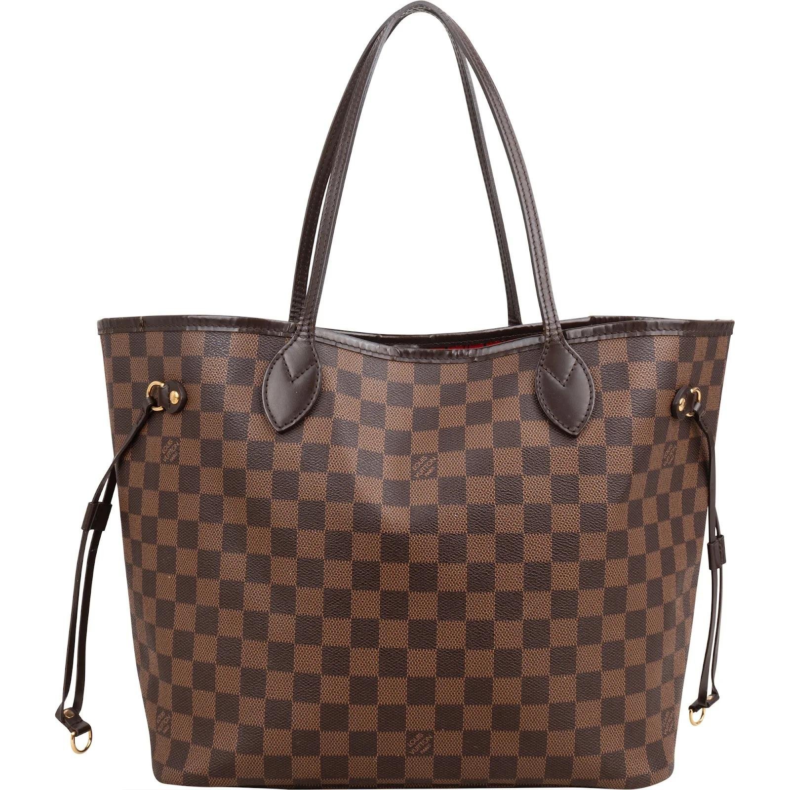 Neverfull leather handbag