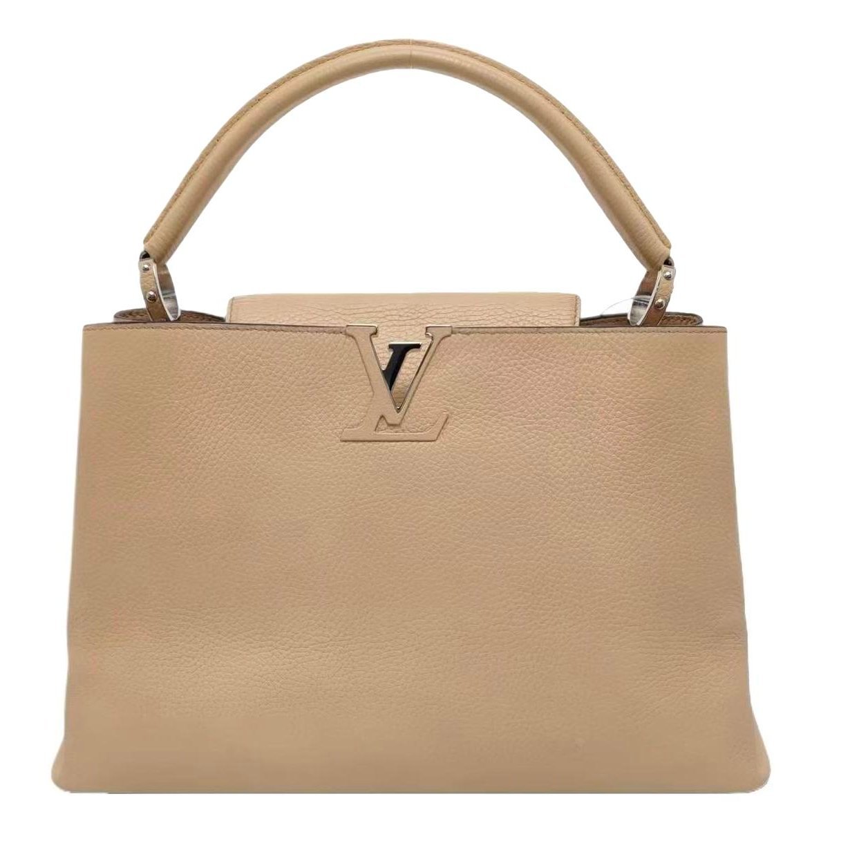 Capucines leather handbag