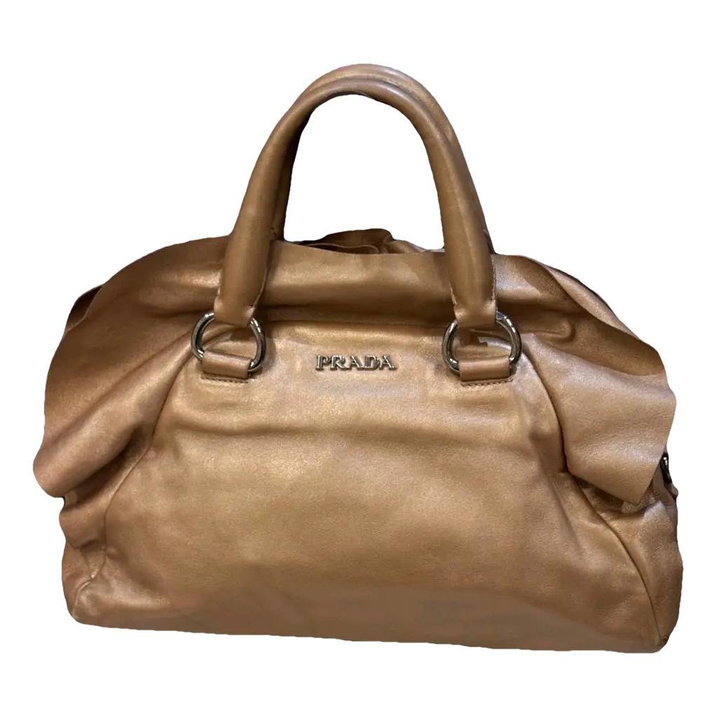 Leather handbag