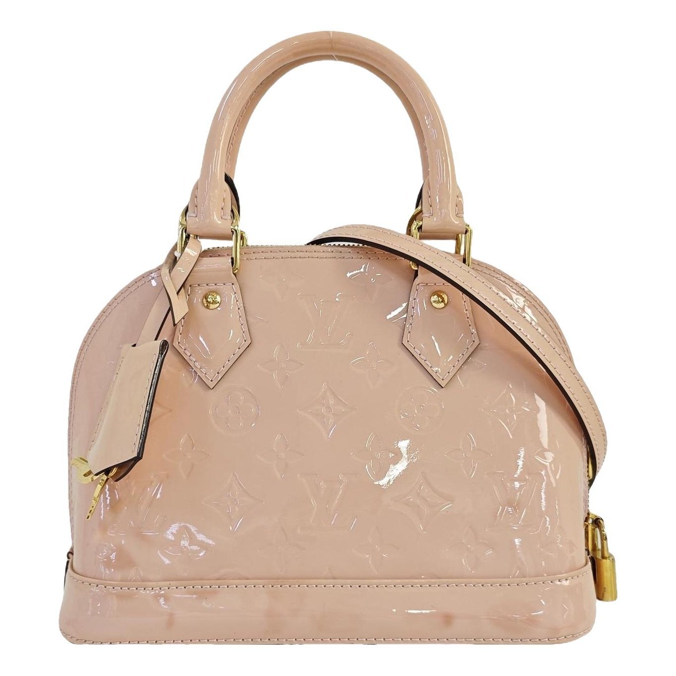 Alma patent leather handbag