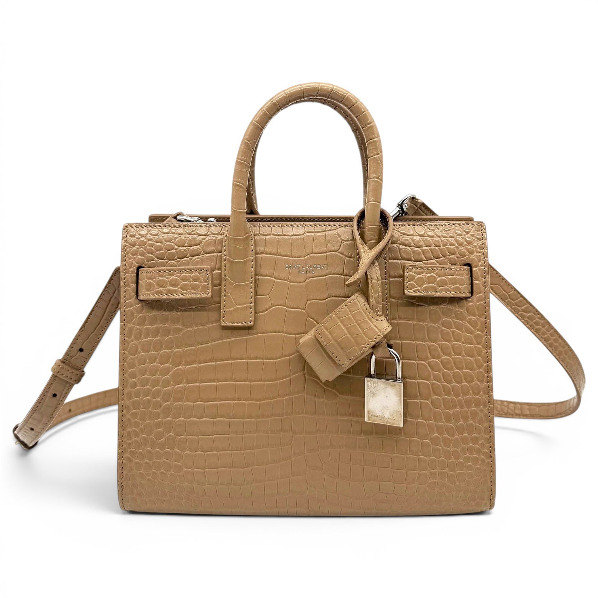 Sac de Jour leather tote