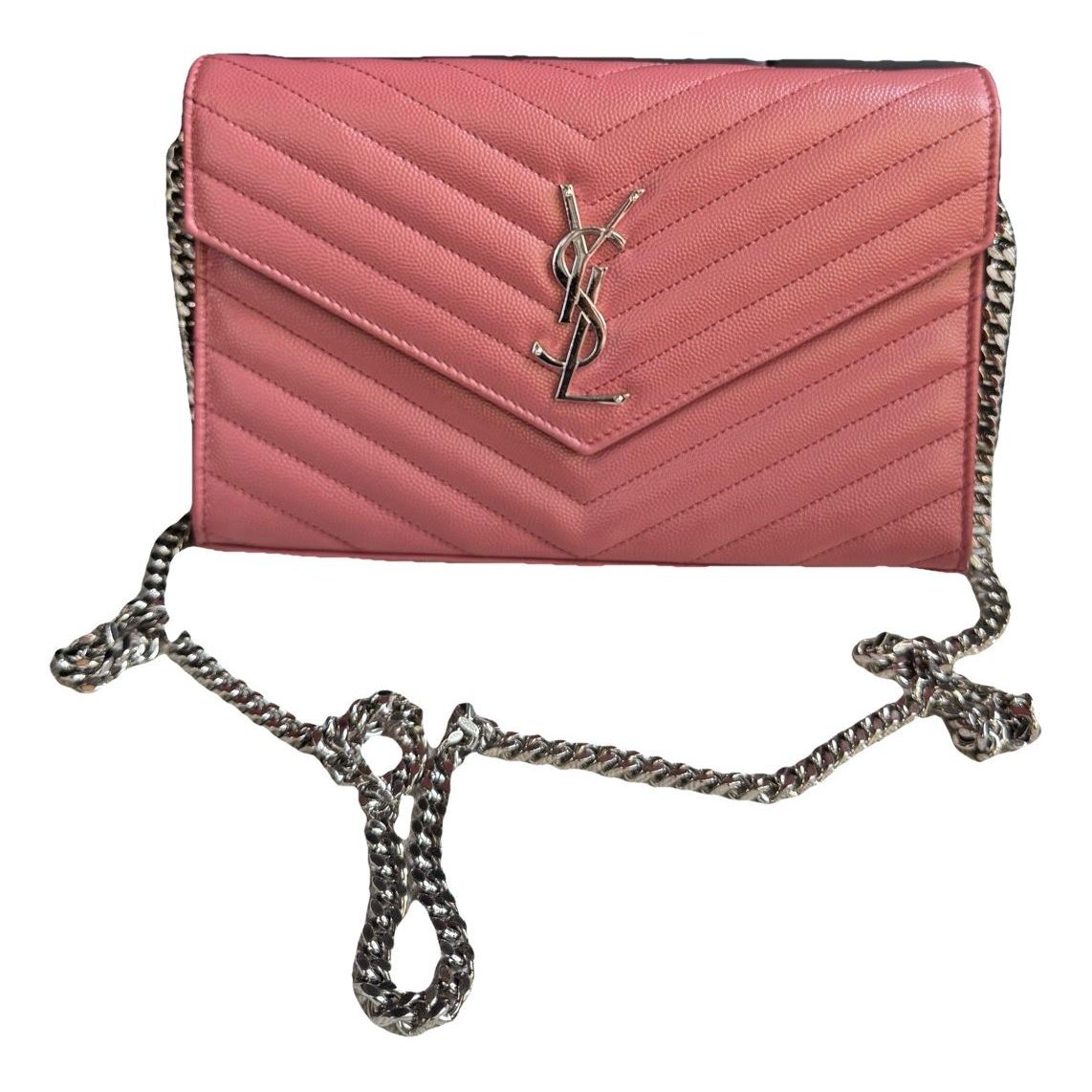 Portefeuille enveloppe leather handbag