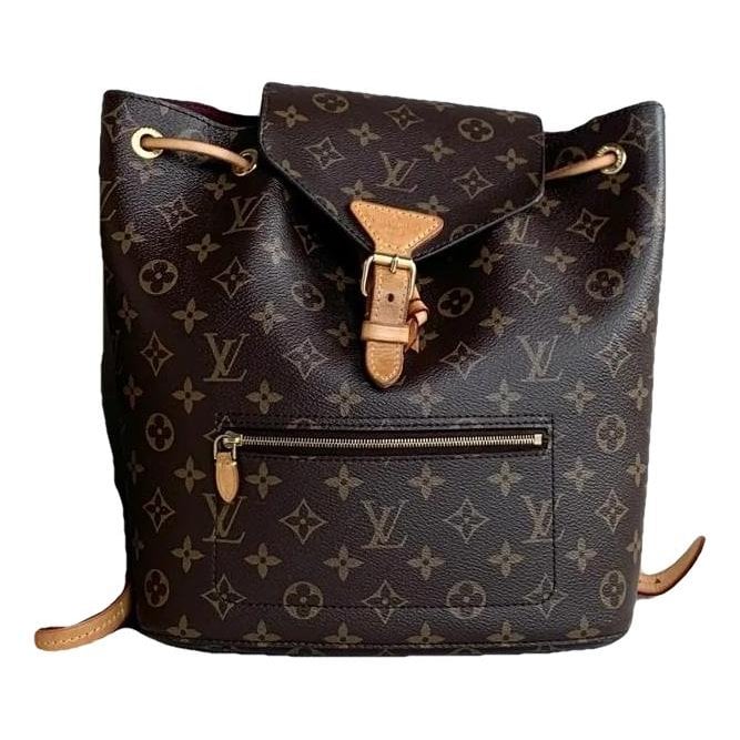 Louis Vuitton Montsouris leather backpack