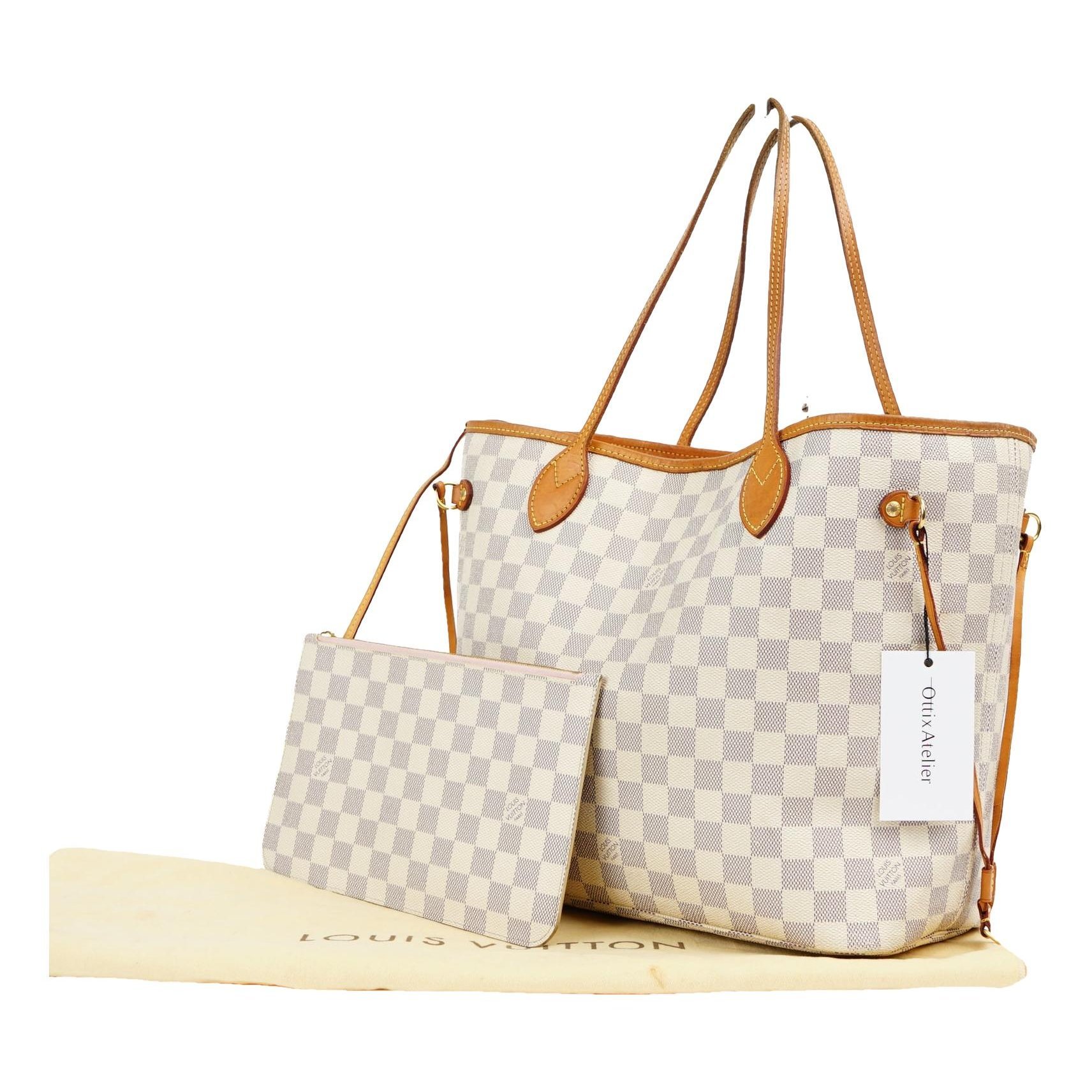 Neverfull leather handbag