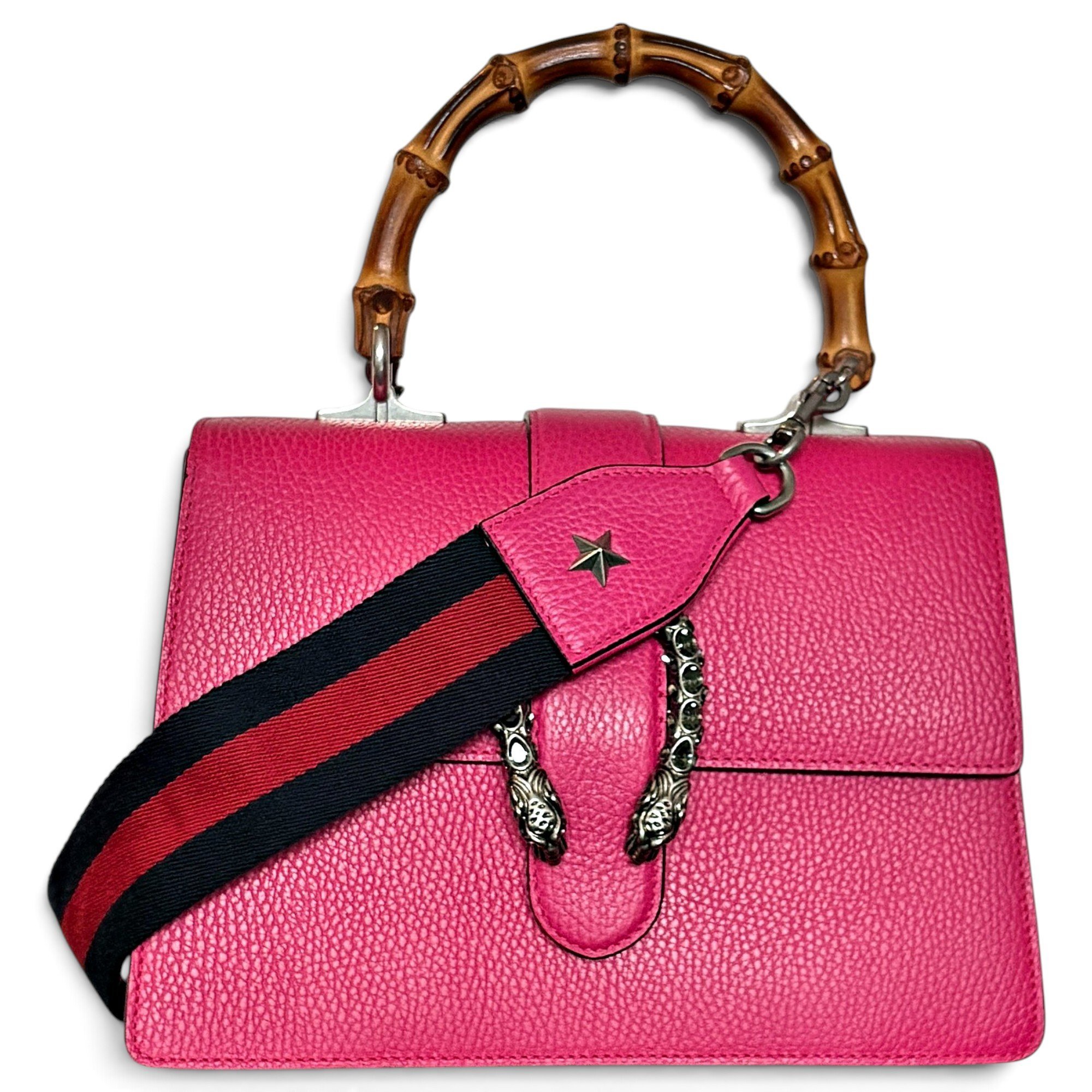 Dionysus Bamboo leather handbag