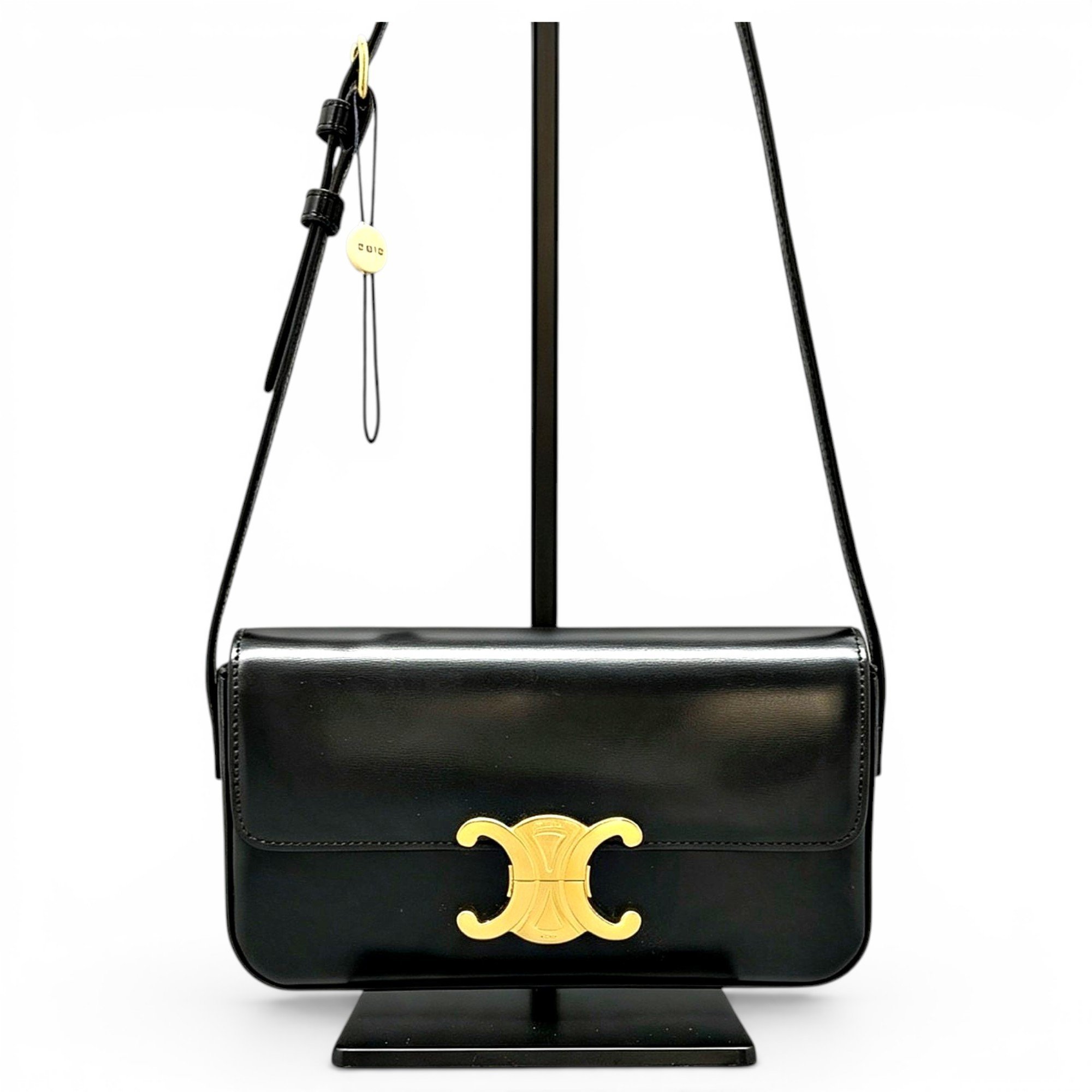 Triomphe Long leather handbag