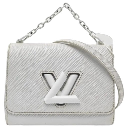Twist leather handbag