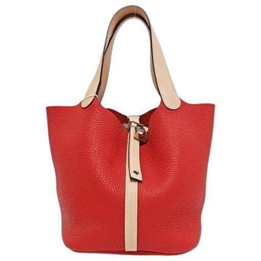 Leather handbag