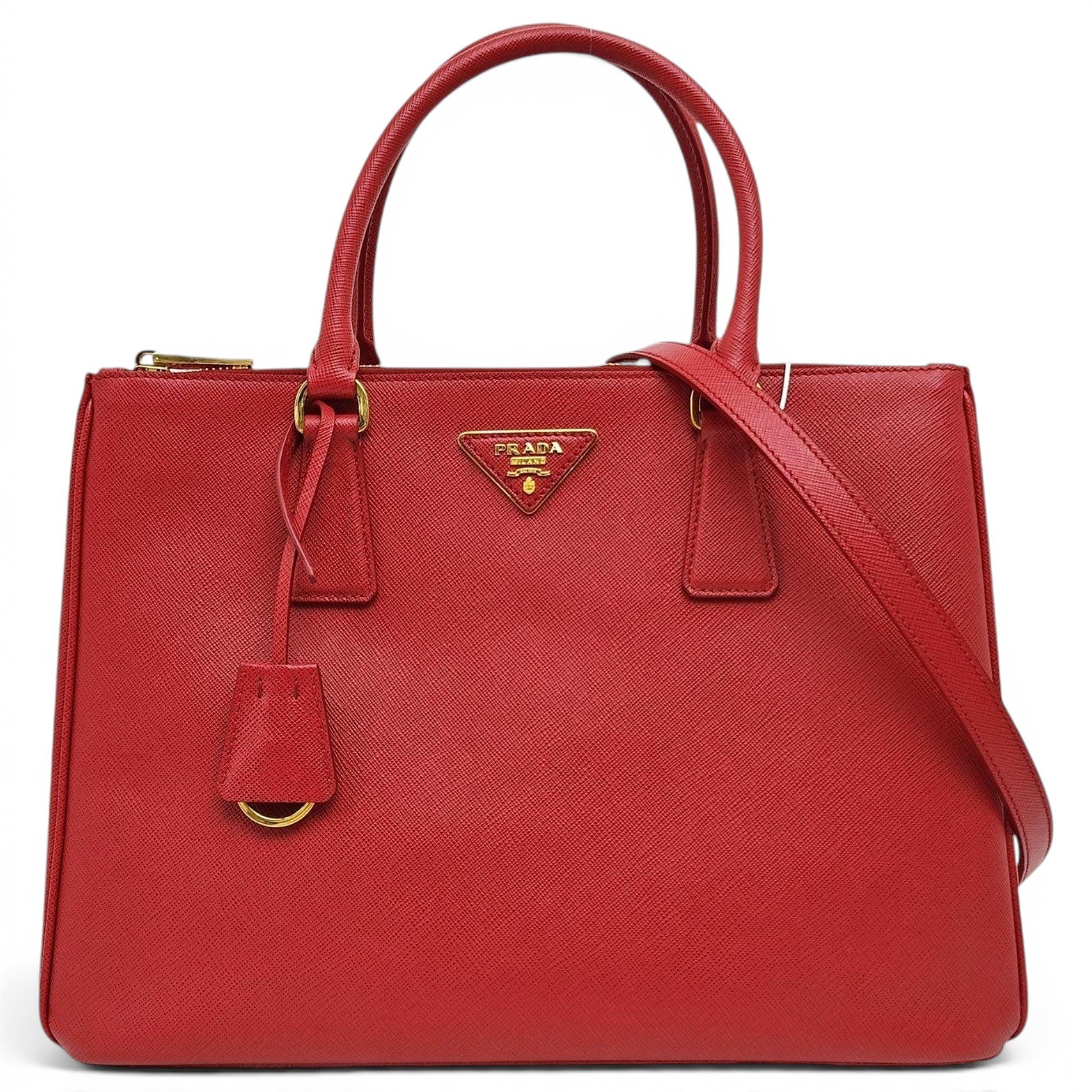 Galleria leather handbag