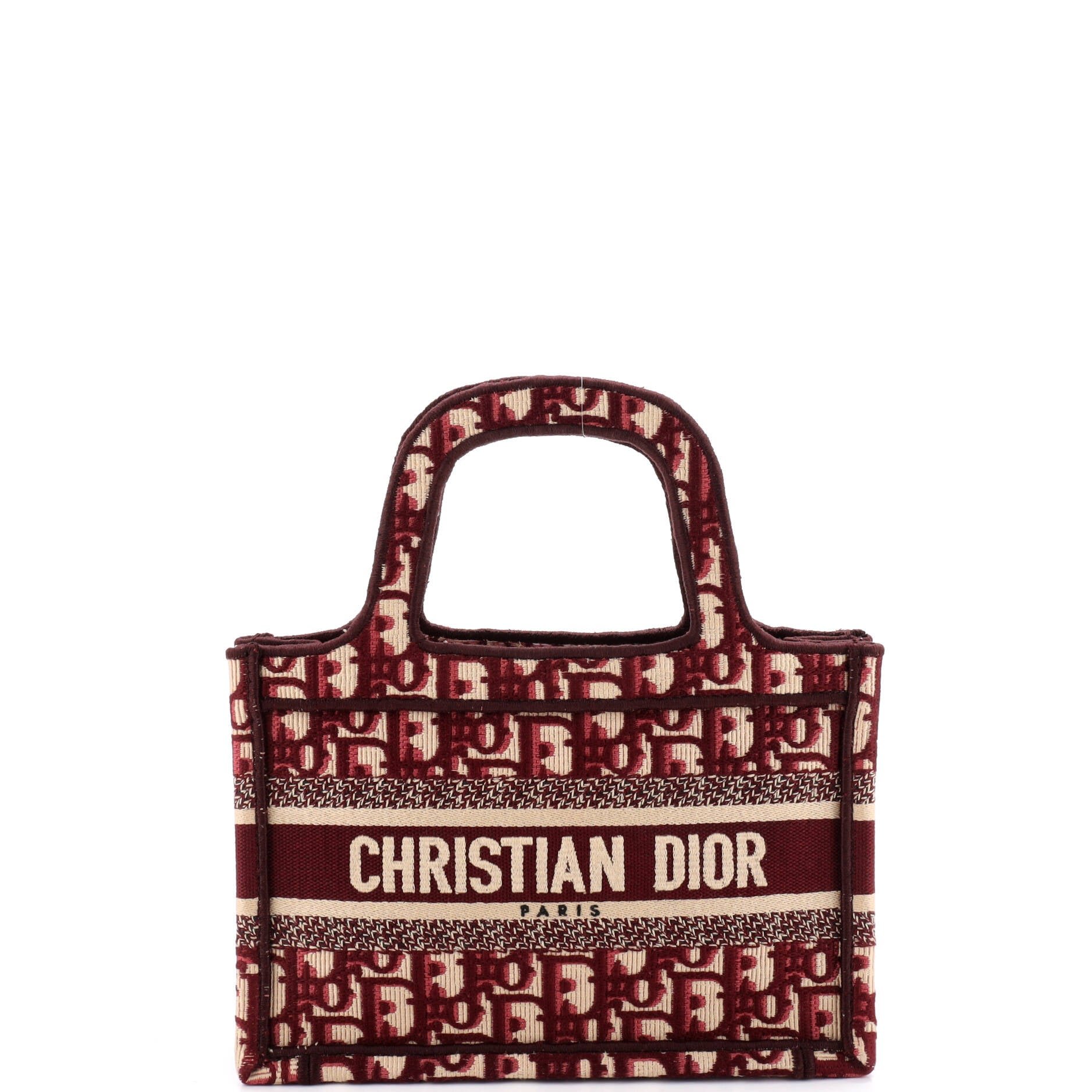 Dior Book Tote Oblique Canvas Mini