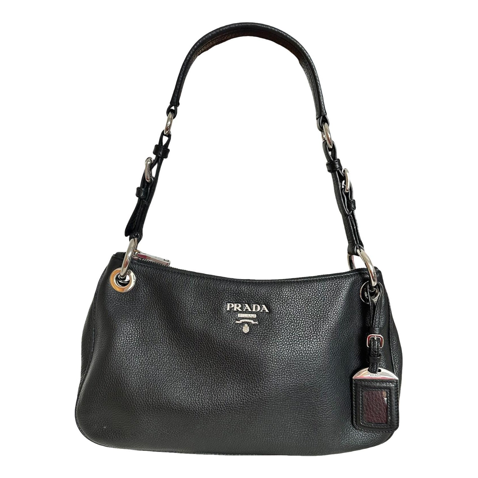 Moon leather handbag